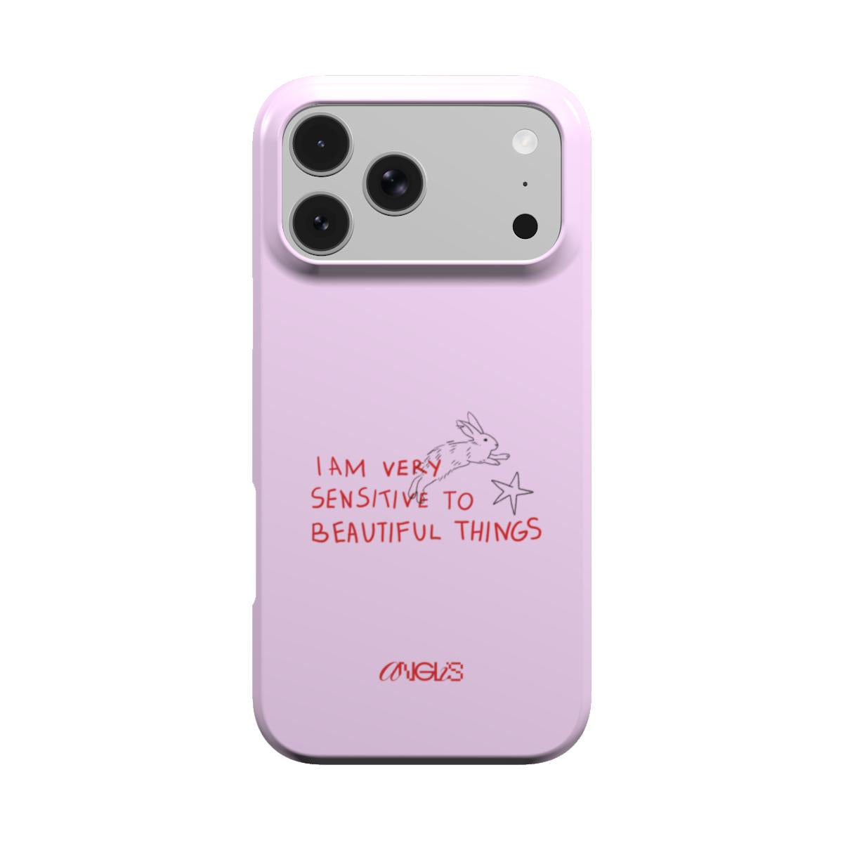 Sensitive to beautiful things